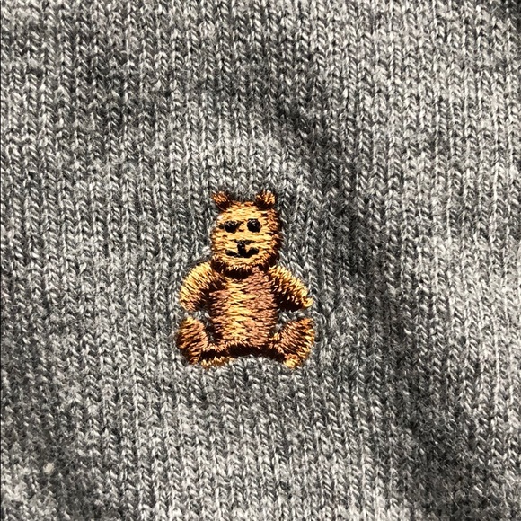 GAP Gray V-neck Sweater - Picture 3 of 4